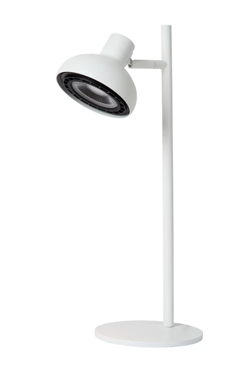 Lucide SENSAS - Desk lamp - Ø 18 cm - 1xGU10 (ES111) - White - turned off